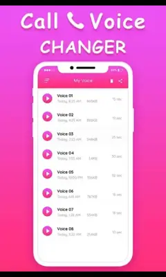 Call Voice Changer - Best Voice Changer android App screenshot 2