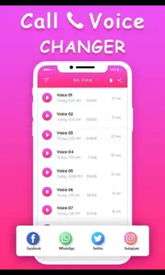 Call Voice Changer - Best Voice Changer android App screenshot 5